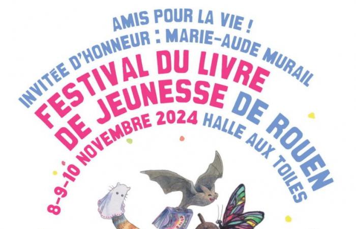 42nd edition of the Rouen Children's Book Festival on November 8, 9 and 10, 2024