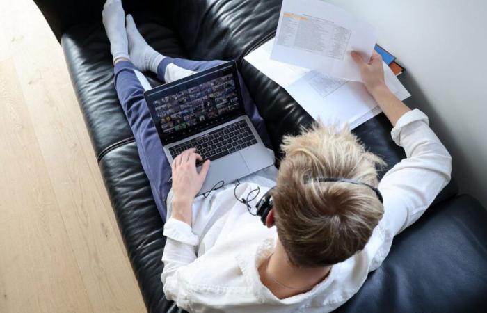 The practice of occasional teleworking multiplied by three between 2019 and 2023, according to a study