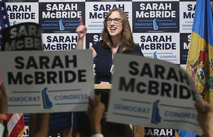 Sarah McBride will win open Delaware seat, becoming first transgender person in Congress, CNN projects