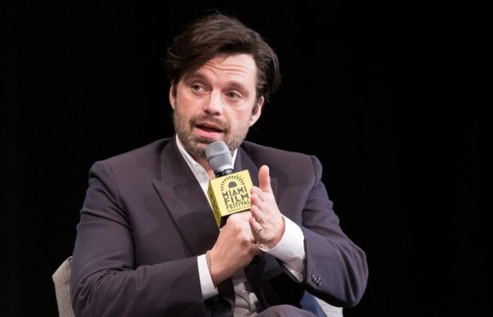 Sebastian Stan, who plays Donald Trump in the cinema, tackles the candidate a few hours before the presidential election