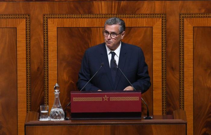 Aziz Akhannouch defends his economic record in the House of Representatives