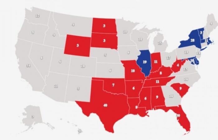 DIRECT. American election: Donald Trump takes a lead but the swing states have not yet delivered their verdict