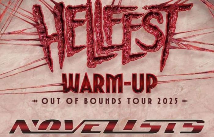 Warm Up 2025 with Novelists, Nervosa, and Skindred