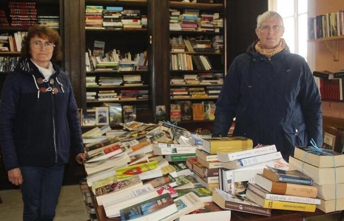 Despite 4,000 books available, the giant book box of Theurthéville-Bocage hardly