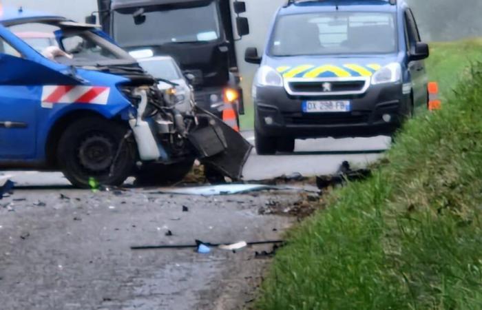 Accident between Liercourt and Fontaine-sur-Somme: a 41-year-old man died in a face-to-face collision