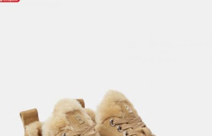 As warm as the Moon Boot, 6 fur-lined sneakers to combine warmth and comfort this winter