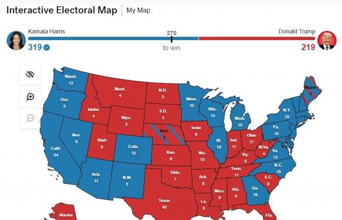 538’s final forecasts for the 2024 election