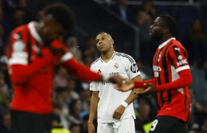 Real Madrid fall at home to AC Milan in the Champions League