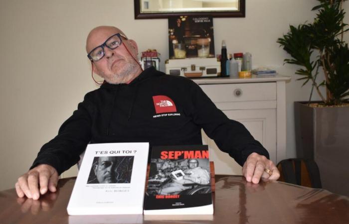 “This guy has the energy of a wind turbine”, the septien Éric Borget publishes a second book on his illness and his daily life