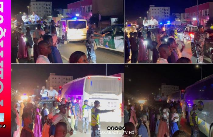 TAS blocked by the Gendarmerie who allowed the Pastef convoy to pass.