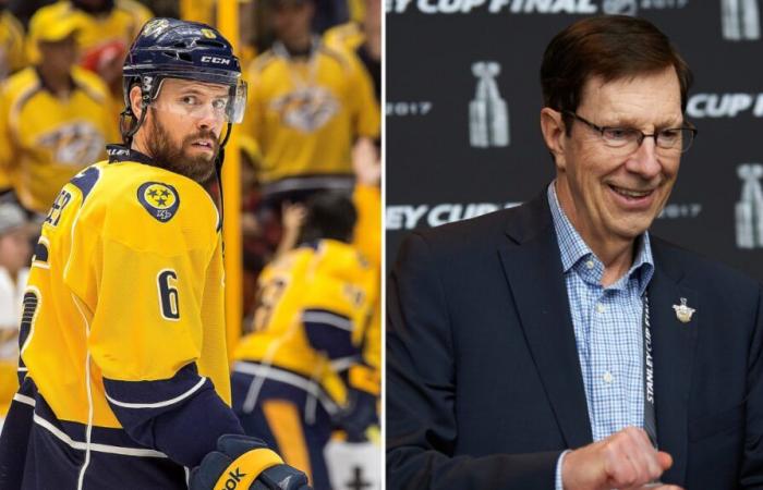 NHL: Pierre LeBrun returns to the cold between Shea Weber and David Poile after the transaction