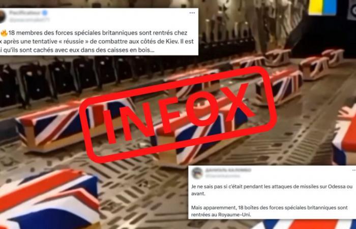 British soldiers killed in Ukraine? Be careful of this infox