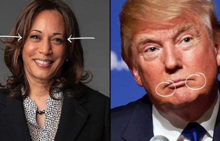 Two aesthetic doctors analyze the wear on Trump and Harris’ faces