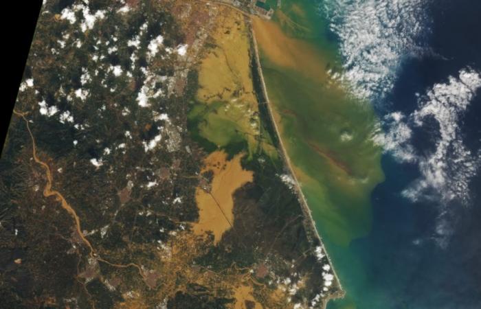 NASA observatory releases satellite photo to illustrate extent of damage in Valencia