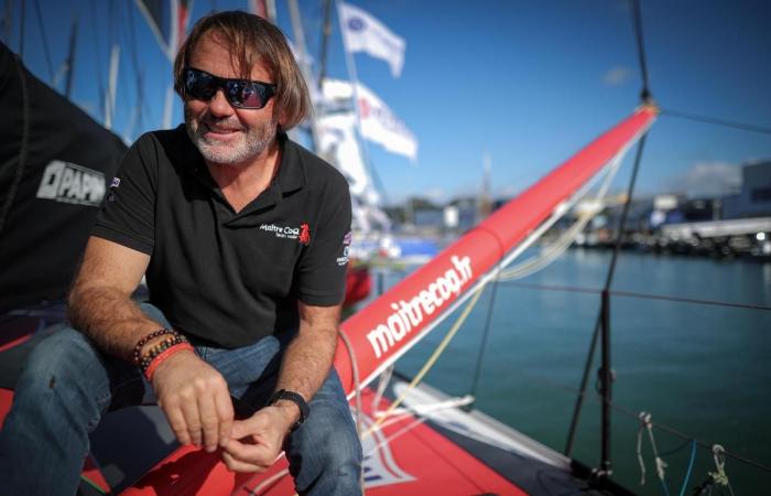 what will La Rochelle skipper Yannick Bestaven eat during the Vendée Globe?