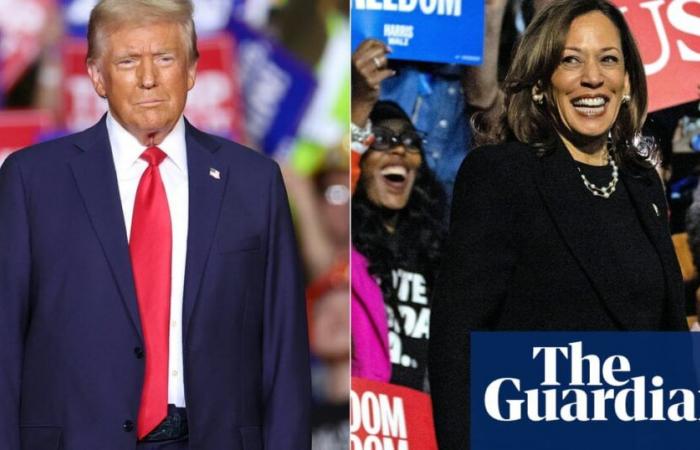 US presidential election updates: Campaigning ends with celebrity endorsements, and Nate Silver’s forecast | US elections 2024