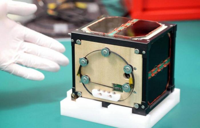 The world’s first wooden satellite takes off for the International Space Station