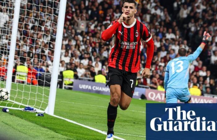 Álvaro Morata silences Bernabéu as Milan capitalize on Real Madrid malaise | Champions League