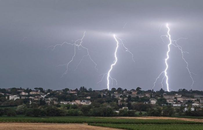 unstable weather with stormy showers this Wednesday in several departments of Occitanie