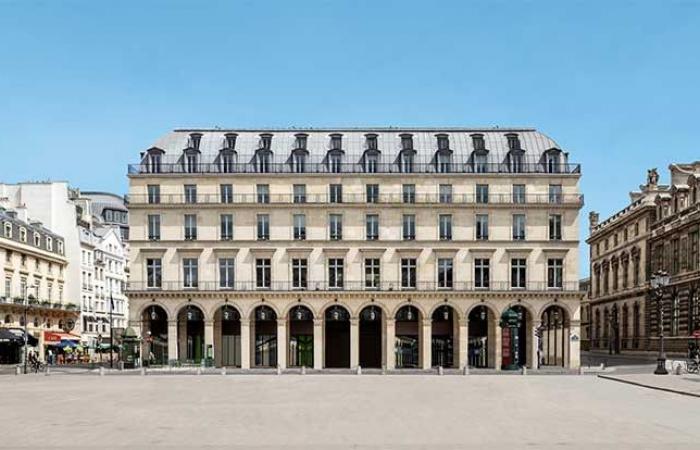 a new place entirely dedicated to contemporary art will soon open its doors opposite the Louvre