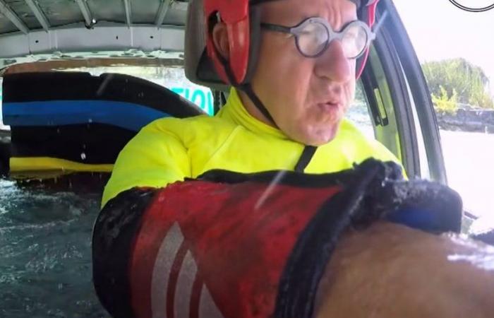 VIDEO. “Staying in the passenger compartment is almost guaranteed death”: host Jamy shows what to do in the event of flooding