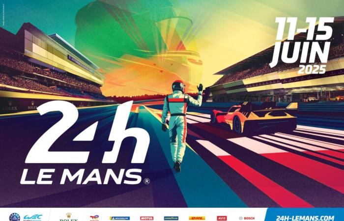 24 Hours of Le Mans 2025 – The ACO unveils the poster for the 93rd edition