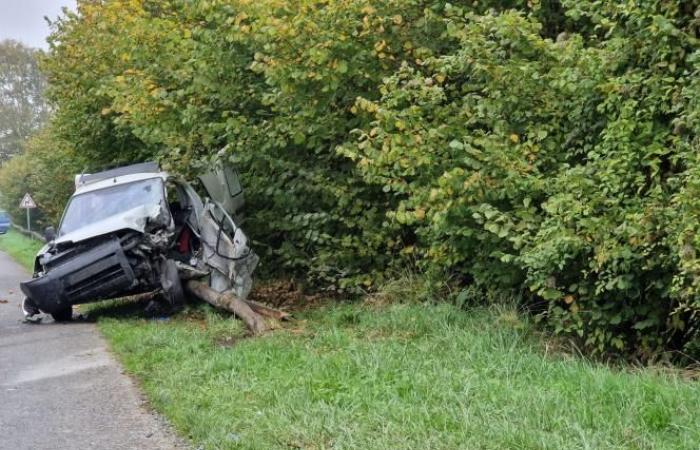 Accident between Liercourt and Fontaine-sur-Somme: a 41-year-old man died in a face-to-face collision