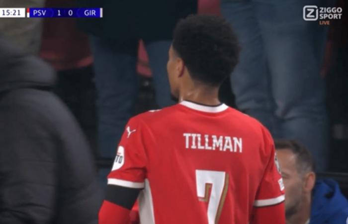 PSV’s Malik Tillman surprises in Champions League match against Girona