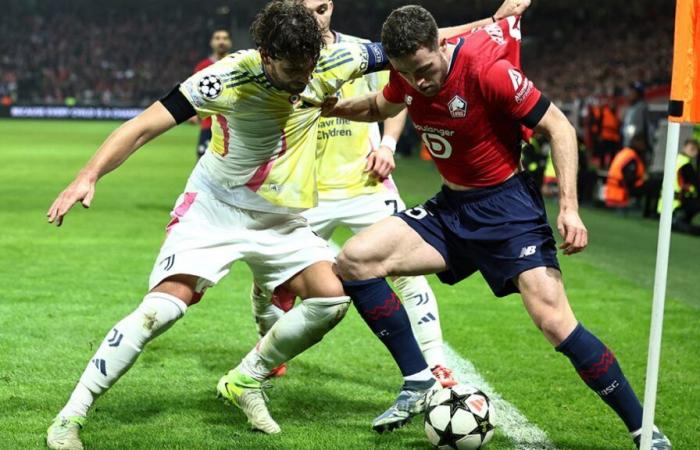 Champions League: Lille continues to surprise and takes a point against Juventus