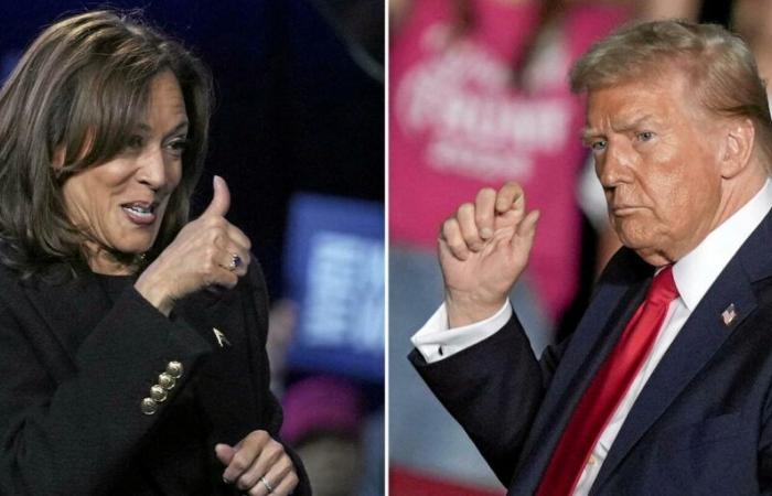 possible scenarios of the Trump-Harris duel