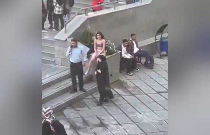 Concerns about the fate of the Iranian woman who took off her clothes in public