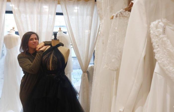 this former seamstress at Dior opens her wedding dress workshop in Périgueux