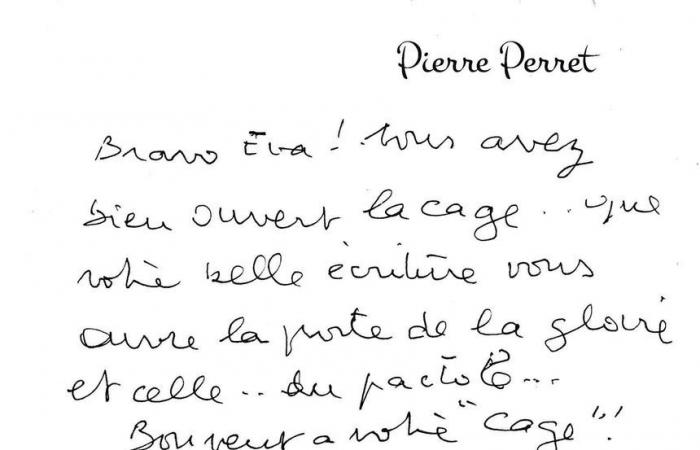 A Toulouse woman writes a book on the story that inspired “The Bird Cage”, Pierre Perret congratulates her