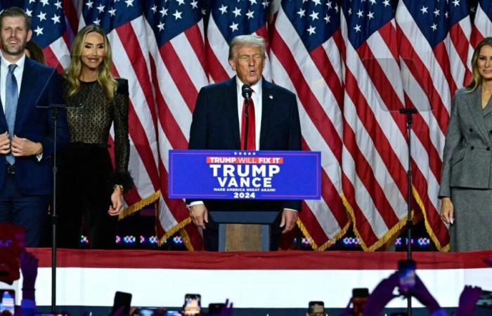 Donald Trump claims victory in the US presidential election