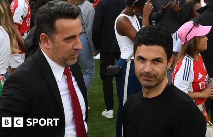 Mikel Arteta: Arsenal boss says Edu exit will not impact club’s vision