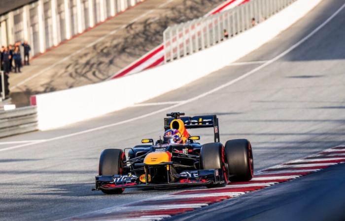 PHOTOS – Kalle Rovanperä at the wheel of a Red Bull F1