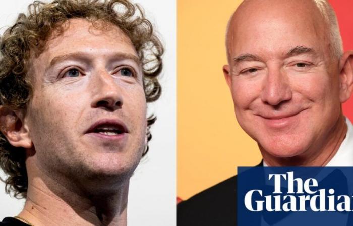 Jeff Bezos, Mark Zuckerberg and other business leaders congratulate Trump | US elections 2024