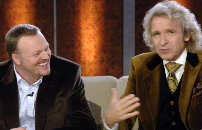 Thomas Gottschalk comes to Stefan Raab's show