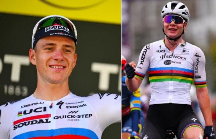 Remco Evenepoel elected best Belgian cyclist, Kopecky still crowned among women