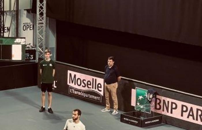 we spent a sporting day at the Moselle Open in Metz