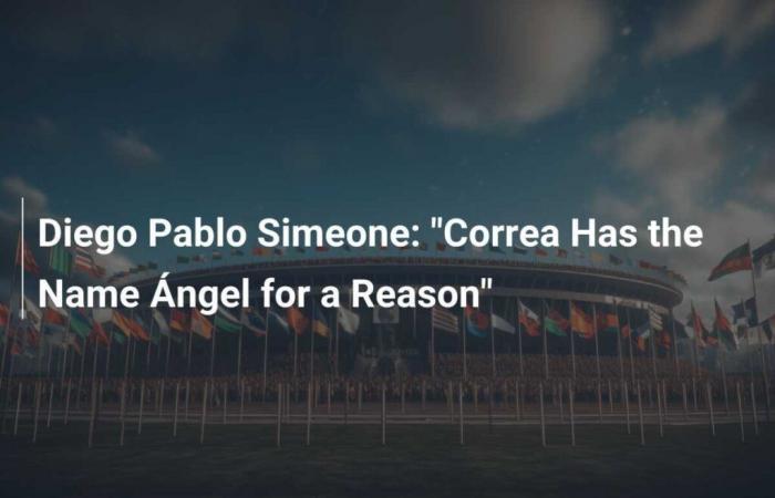 Diego Pablo Simeone: “Correa Has the Name Ángel for a Reason”