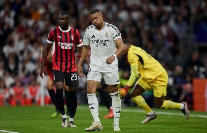 Real falls at the Bernabéu against AC Milan