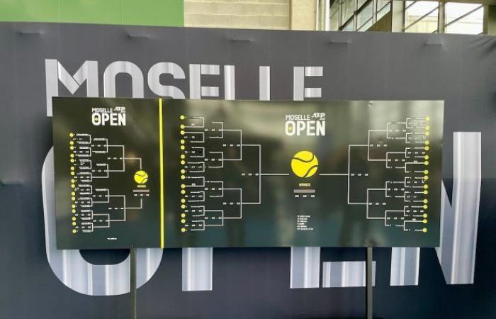 we spent a sporting day at the Moselle Open in Metz