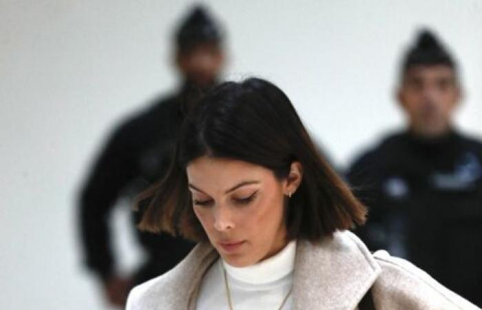 Iris Mittenaere facing her ex in court: closed face, she can count on the support of her family