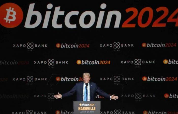 Bitcoin breaks records at over $75,000, believing in Trump's victory