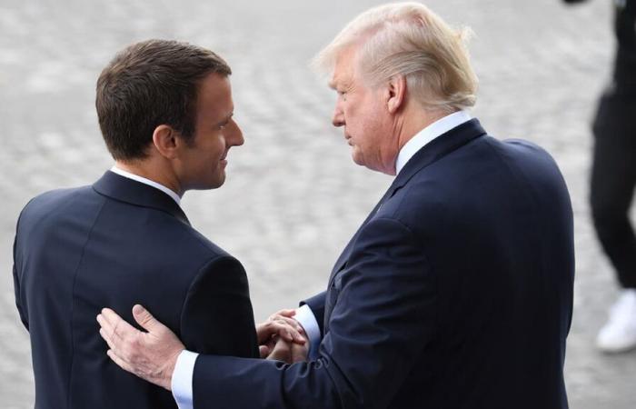 Macron congratulates Trump before the final results of the presidential election