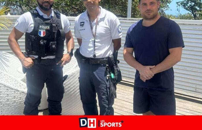 In Reunion, Michaël, a Liège police officer on vacation saves a 4-year-old girl from drowning, “I thought she was dead”