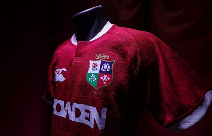 RUGBY. The sublime new British and Irish Lions jersey causes a sensation