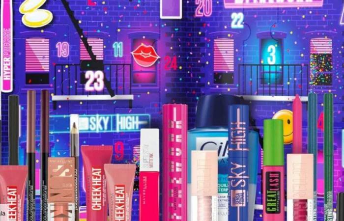 Advent calendar: treat yourself to makeup essentials with Maybelline New York 2024 to shine until Christmas