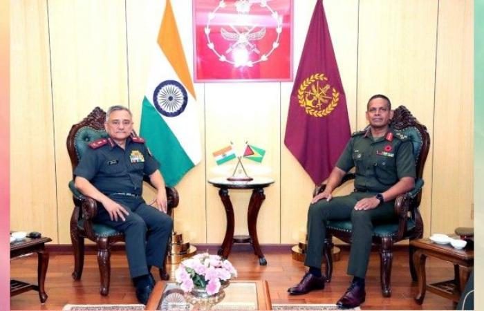 Guyanese Chief of Defense Staff meets Indian Defense High Command